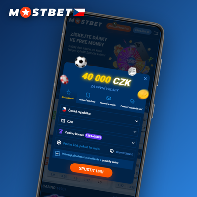 Registrace přes e-mail v Mostbet — vyplnění adresy a ověření účtu
