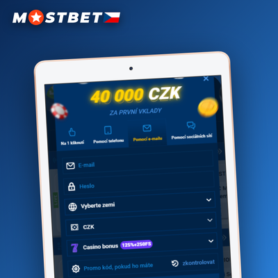 Registrace přes sociální sítě Mostbet — Google, Facebook nebo Telegram