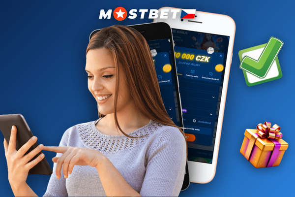 Mostbet CZ registrace formulář s e-mailem, měnou CZK a promo kódem BETBONUSCZ