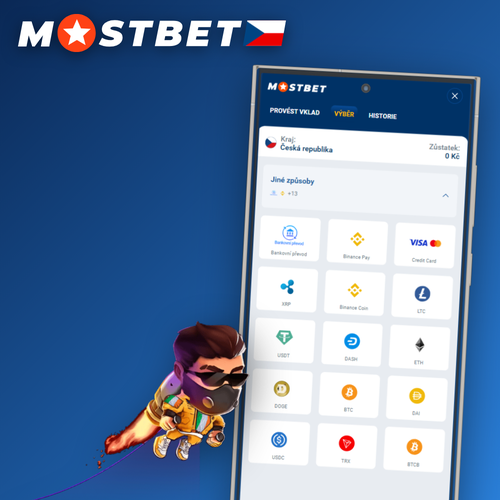 Mostbet výběr peněz přes mobilní pokladnu s kartami a e-peněženkami